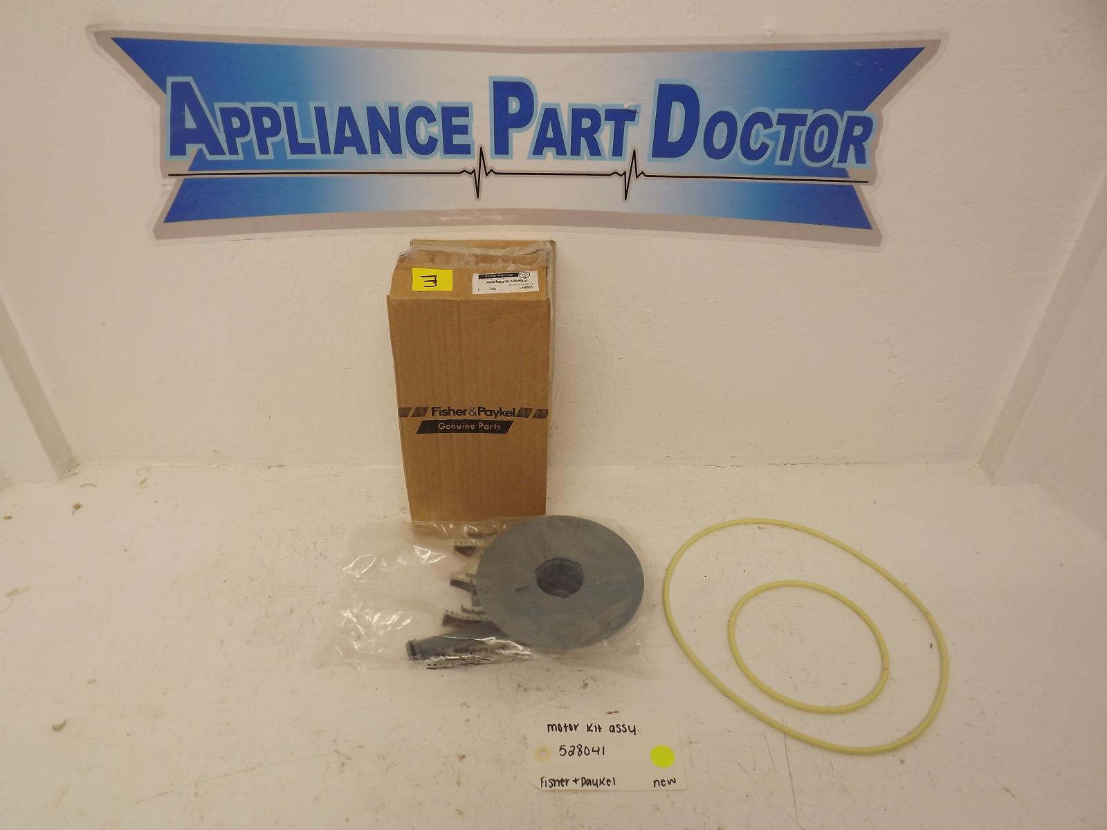 Fisher & Paykel Dishwasher 528041 Motor Kit Assembly New Fisher & Paykel Dishwasher 528041 Motor Kit Assembly New